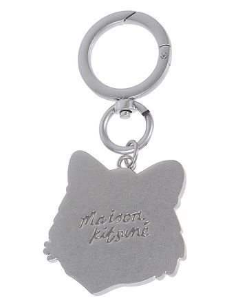 Maison Kitsun&eacute; Fox Head Key Charm - Orange