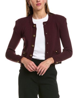 L'agence Patsy Crop Crew Cardigan
