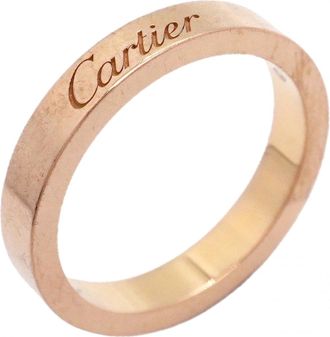 Cartier Pink Gold (18K) Band Ring (Pre-Owned)