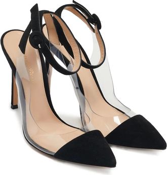 Gianvito Rossi Pumps Anise in pelle scamosciata 105mm - Nero