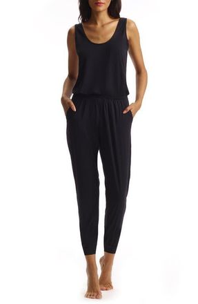 Commando Butter Tank Lounge Jumpsuit in Black at Nordstrom, Size X-Small