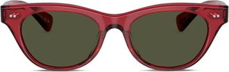 Oliver Peoples Avelin sunglasses - Red