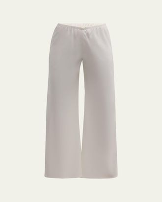 The Row Gala Cady Wide-Leg Pull-On Pants