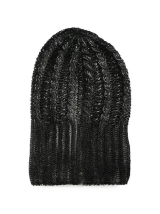 Avant Toi Hat Cashmere Hand Painted Braided Hat