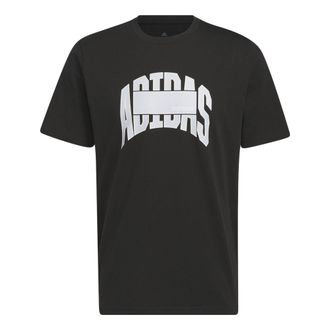 adidas Sportswear Block Graphic Tee Black IC1682