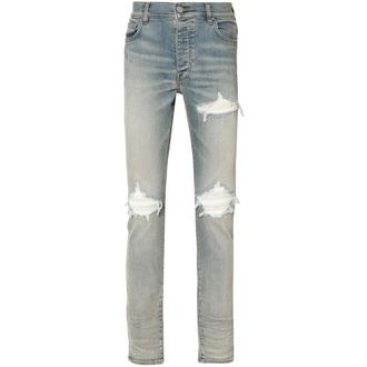 Amiri Slim Fit Jeans, male, Blue, W30, Light Blue Distressed Skinny Jeans