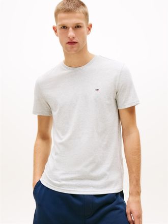 Tommy Jeans TJM XSLIM JASPE HTR TEE EXT Mit Rundhalsausschnitt