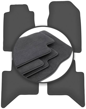 OEM Alfombrillas Premium Para Isuzu D-max Ii (2011-)