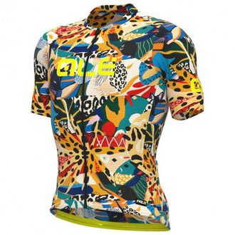 Al&eacute; PR-E Kenya S/S Jersey Velotrikot f&uuml;r Herren | bunt