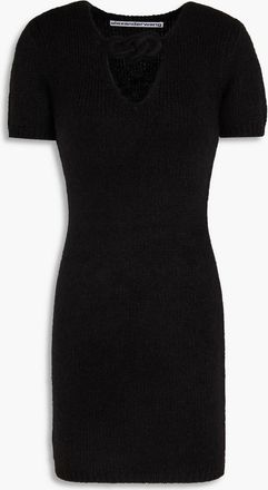 【ALEXANDER WANG】Twin-set dress with cropped cardigan Alexander Wang Cropped Cardigan Twinset Dress - Dresses