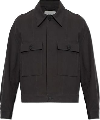 STUDIO NICHOLSON Jassen, Heren, Grijs, L, Katoen, Drey Jacket