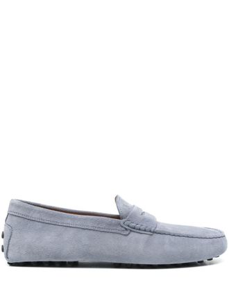 Tod's Rubber Suede Loafer Shoes