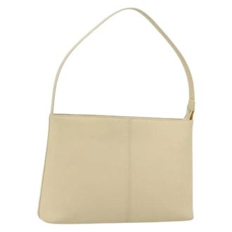 Burberry Pre-owned Shoulder Bags, female, Beige, Size: ONE SIZE Pre-owned Vintage Shoulder Bag