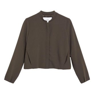 Comma Indoor Jas - Dames - Zomerjassen - Bruin - 3XL - Jassen