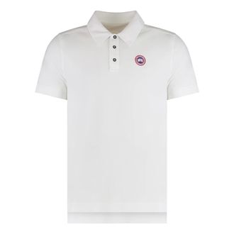 Canada Goose Tops, Heren, Wit, M, Katoen, Polo Beckley