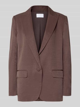 Jake*s Relaxed Fit Blazer mit Reverskragen in Dunkelbraun, Gr&ouml;&szlig;e 32