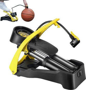 OEM Bomba De Pie, Inflador De Pie Inflador De Balones Port&aacute;til Con Man&oacute;metro - Herramienta Inflable Multifunci&oacute;n Para Baloncesto, F&uacute;tbol, Colchones Inflab