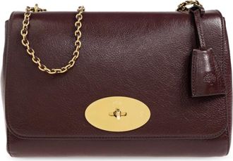 Mulberry Tassen, Dames, Rood, ONE Size, Leer, Medium Lily