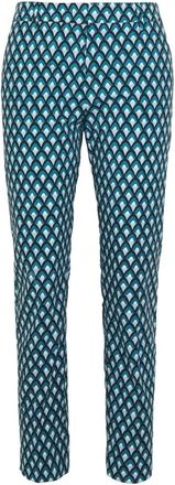 Max Mara Broeken, Dames, Blauw, L, Pantalon Papy