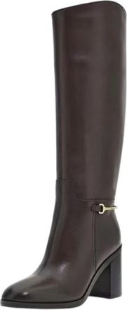 Guess Grendi High Boot - Dames - Hoge Laarzen - Bruin - 39 EU - Leer - Schoenen