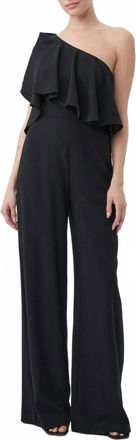 Trina Turk Royal Jumpsuit In Black