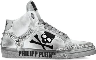 Philipp Plein Sneakers Studs Retrokickz TM - Bianco