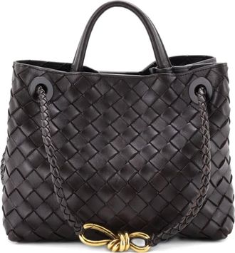 Bottega Veneta Andiamo Top Handle Bag Intrecciato Nappa Small satchel - women - Calf Leather - One Size - Brown