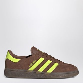adidas Originals Sneaker M&uuml;nchen in brown/yellow suede