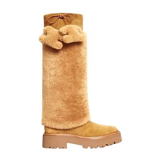 Celine Bota Voluminosa - Shoes - Mujer - Marr&oacute;n - 40 EU