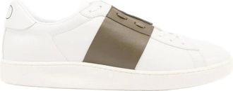 Valentino Garavani Schoenen, Heren, Wit, 40 1/2 EU, Leer, Vl 7N Sneaker