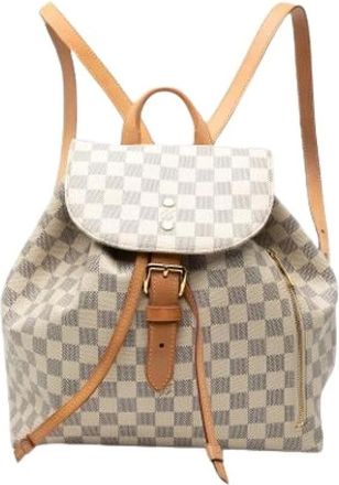 Louis Vuitton Pre-owned Backpacks, female, White, Size: ONE SIZE Pre-owned Sperone Backpack