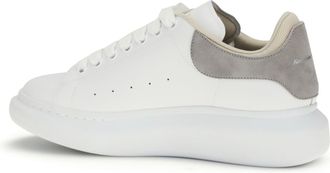 Alexander McQueen Mens Sneakers Oversized White-Grey Trainers White/grey