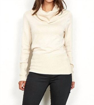 soya concept Dollie Cowl Sweater In Cream