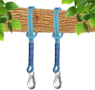 OEM 2 Piezas, 60 Cm, Correa Para Hamaca, Cuerda De Suspensi&oacute;n, Correa Para Columpio De &Aacute;rbol, Hamacas Y Equipos De Juegos Infantiles, Azul