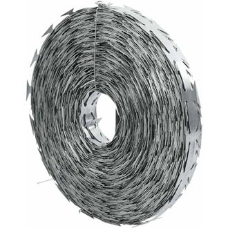 vidaXL Alambre De P&uacute;as Concertina Acero Galvanizado 500 M Vidaxl