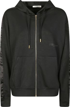 Hinnominate Hoodie Sweatshirt - Dames - Vesten met rits - Zwart - M - Hoodies & sweatvesten