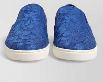 Dolce & Gabbana leather slip-on sneakers