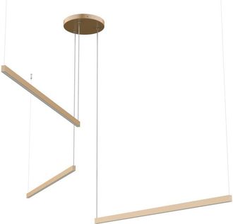 Lumicom Flame L&aacute;mpara De Techo 3x Monocolor Mate