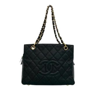 Chanel Pre-owned Vintage Schoudertas - Dames - Pre-owned - Zwart - Maat: ONE Size Leer