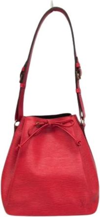 Louis Vuitton Pre-owned Petit Noe M44107 - Dames - Vintage Tas - Rood - ONE Size - Leer - Vintage