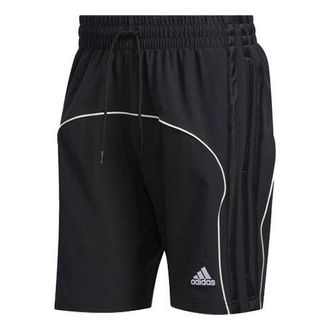 adidas Mens adidas Harden Short James Harden Logo Embroidered Basketball Sports Shorts Black GD1590