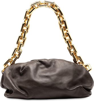 Bottega Veneta Pre-owned Bottega Veneta Lambskin Chain Pouch Ladies B09233402V