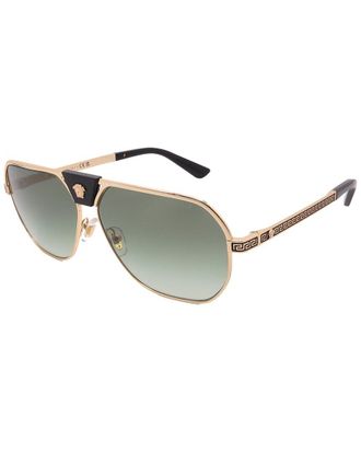 Versace Mens 61Mm Sunglasses