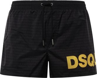 Dsquared2 Boxer Mini - Heren - Strandmode - Zwart - 2XL - Badmode