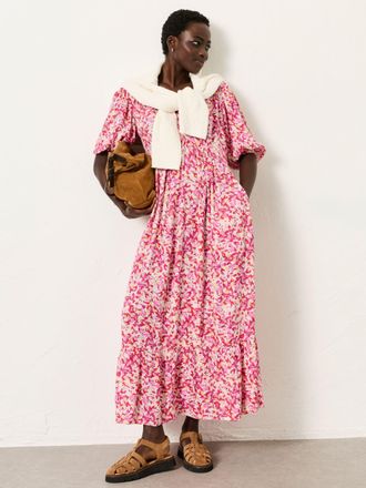 Fat Face FatFace Multi Confetti Floral Regular Milly Midi Dress