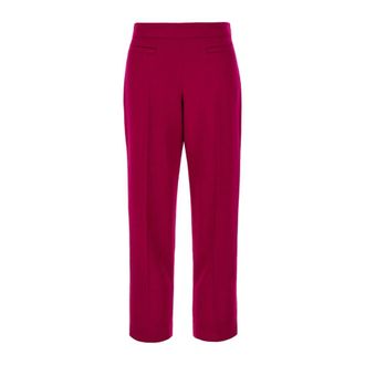 Fendi Slim-fit Trousers - female - Fendi - Slim-fit Trousers - Red - S - Trousers