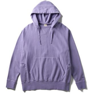 Snow Peak Garment-Dyed Hoodie Purple M