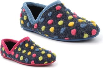 Generic Ladies Slip On Slippers Size 6 Ladies Rubber Sole Slipper Size 8 Lightweight Slipper Womens Slip On Slippers Lightweight Rubber Sole Sizes 3-8 Fuchsia