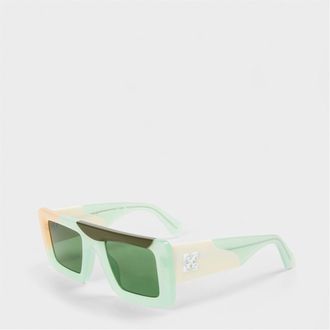 Off-white Mens Accessories Off White Seattle Square Full Rim Sunglasses in Multi - Multicolour - One Size