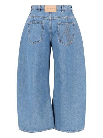 The Attico Womens Jeans Blue Cotton